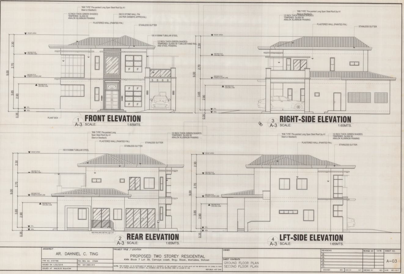 Upper floor plan